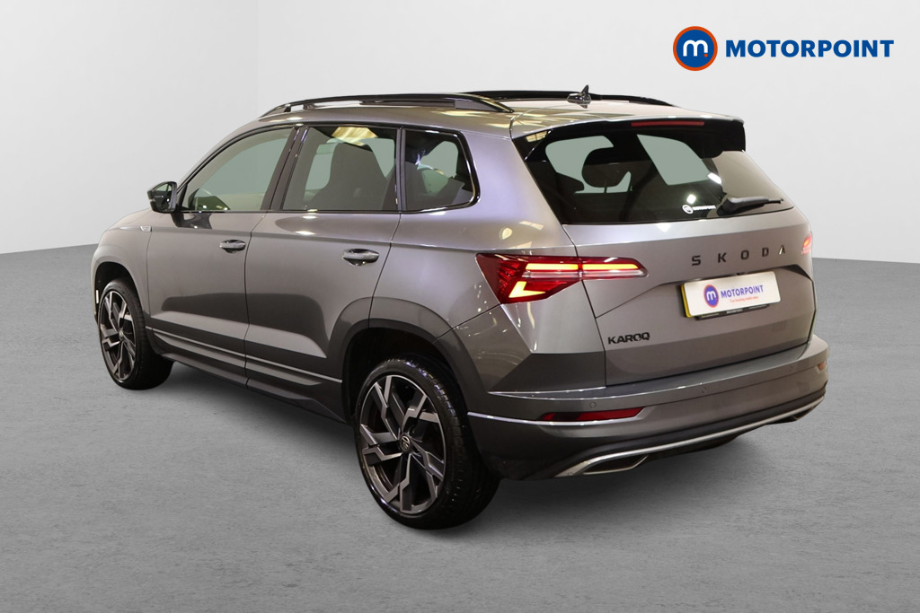 Skoda Karoq Sportline Automatic Petrol SUV - Stock Number (1570122) - Passenger side rear corner