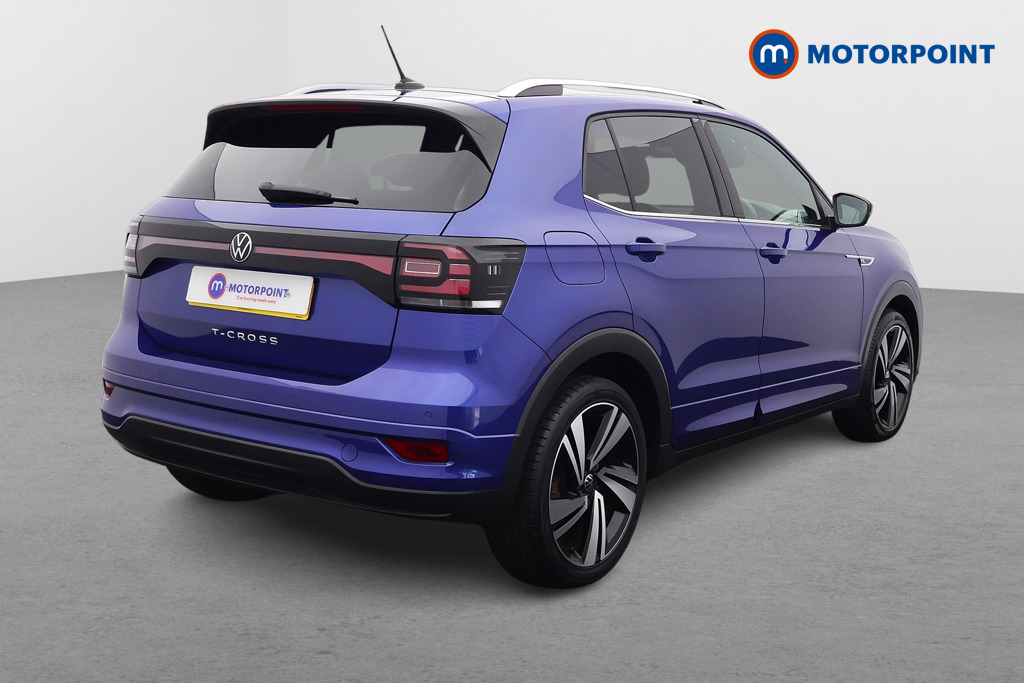 Volkswagen T-Cross R-Line Automatic Petrol SUV - Stock Number (1570225) - Drivers side rear corner