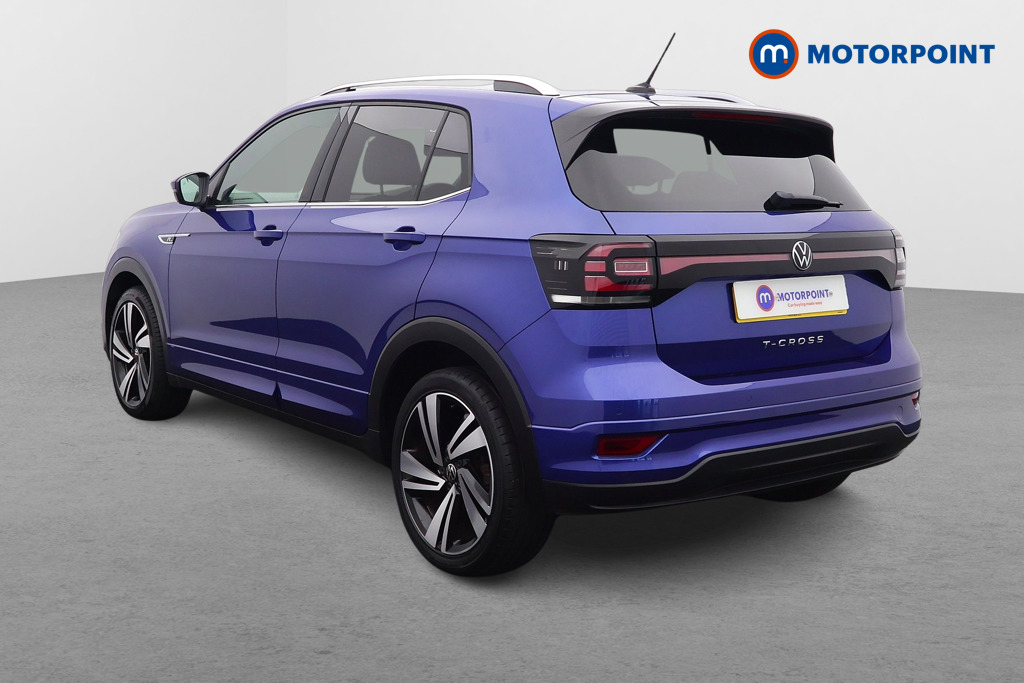 Volkswagen T-Cross R-Line Automatic Petrol SUV - Stock Number (1570225) - Passenger side rear corner