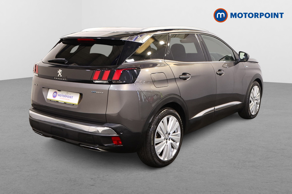 Peugeot 3008 GT Automatic Petrol Plug-In Hybrid SUV - Stock Number (1570692) - Drivers side rear corner