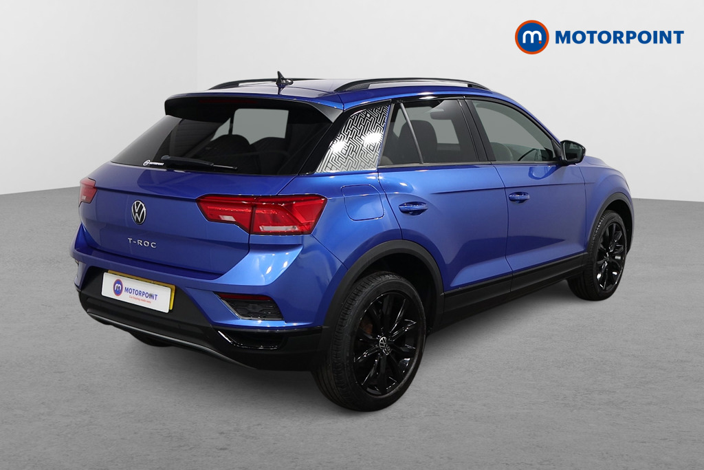 Volkswagen T-Roc Black Edition Automatic Petrol SUV - Stock Number (1572344) - Drivers side rear corner