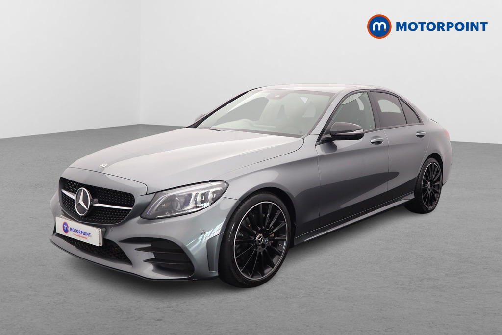 Mercedes-Benz C Class Amg Line Night Edition Automatic Diesel Saloon - Stock Number (1574035) - Passenger side front corner