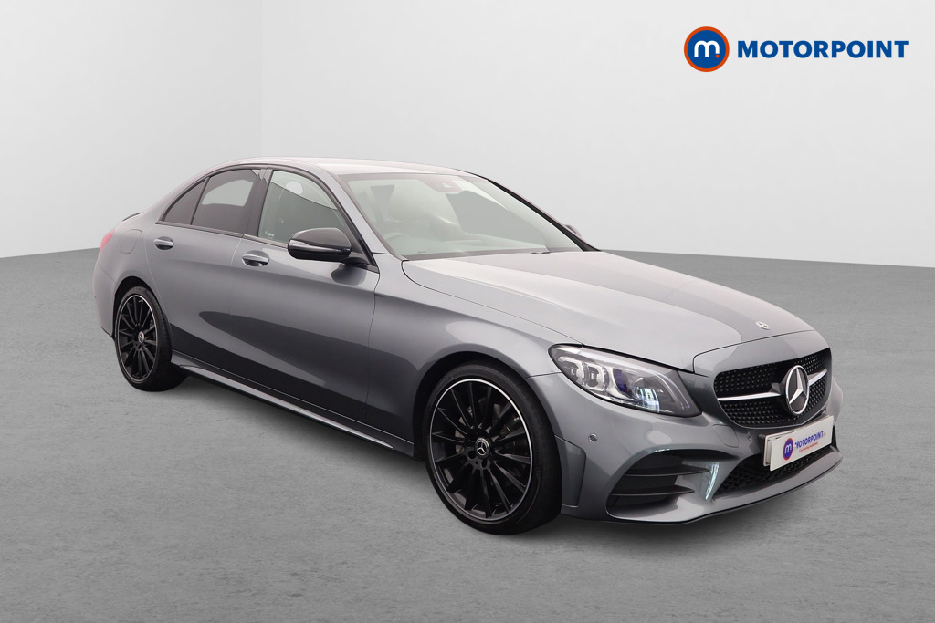 Mercedes-Benz C Class Amg Line Night Edition Automatic Diesel Saloon - Stock Number (1574035) - Drivers side front corner