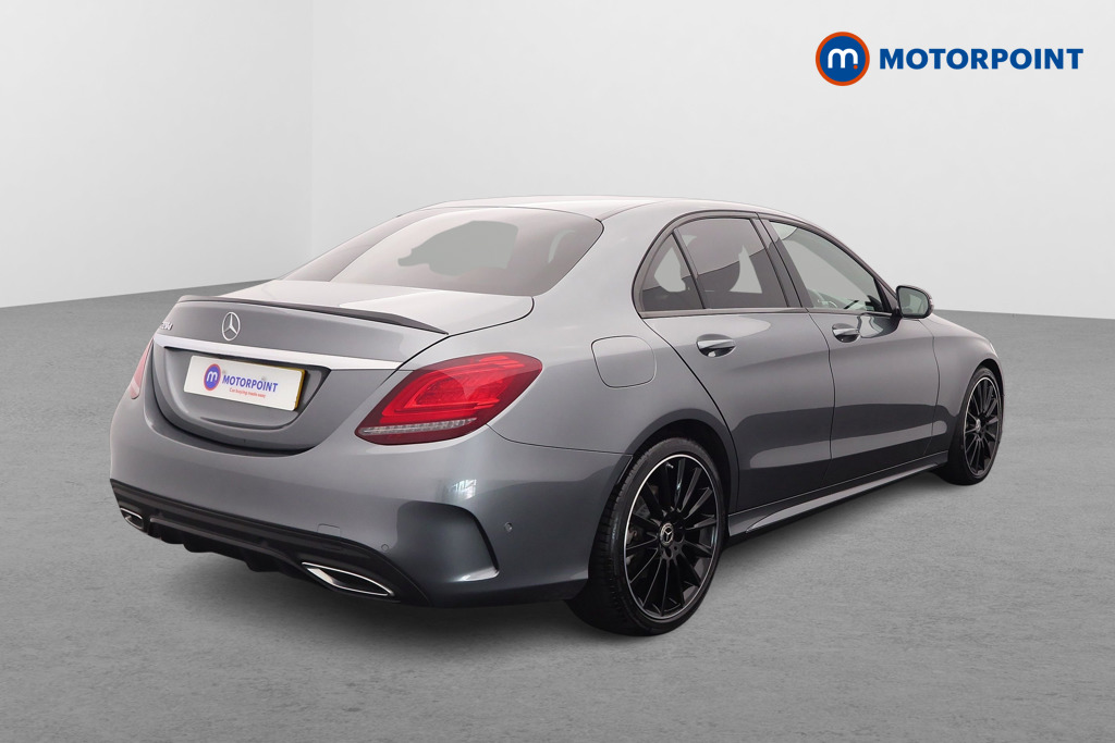 Mercedes-Benz C Class Amg Line Night Edition Automatic Diesel Saloon - Stock Number (1574035) - Drivers side rear corner