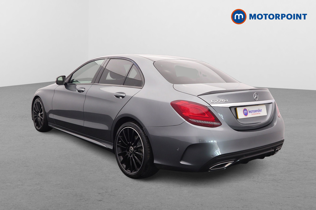 Mercedes-Benz C Class Amg Line Night Edition Automatic Diesel Saloon - Stock Number (1574035) - Passenger side rear corner