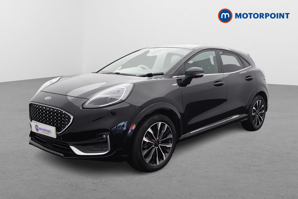 Ford Puma St-Line Vignale Automatic Petrol-Electric Hybrid SUV - Stock Number (1574671) - Passenger side front corner
