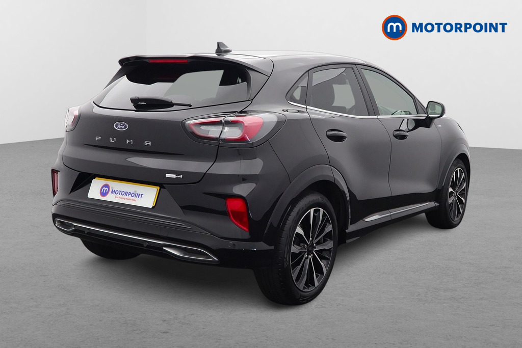 Ford Puma St-Line Vignale Automatic Petrol-Electric Hybrid SUV - Stock Number (1574671) - Drivers side rear corner