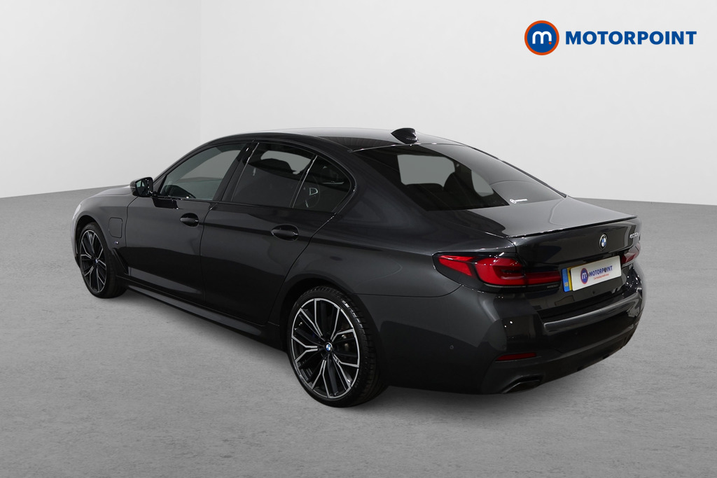 BMW 5 Series M Sport Automatic Petrol Plug-In Hybrid Saloon - Stock Number (1575357) - Passenger side rear corner