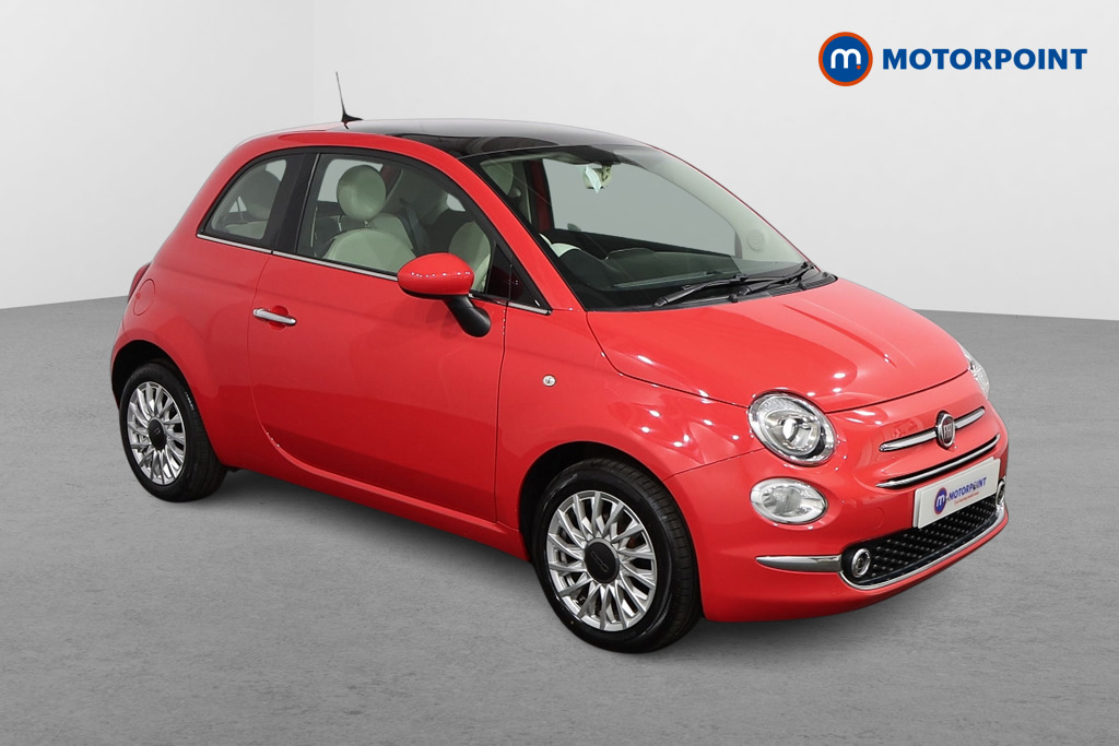 Fiat 500 Lounge Manual Petrol Hatchback - Stock Number (1538423) - Drivers side front corner