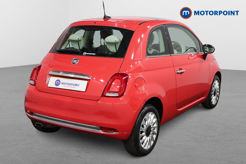 Fiat 500 Lounge Manual Petrol Hatchback - Stock Number (1538423) - Drivers side rear corner