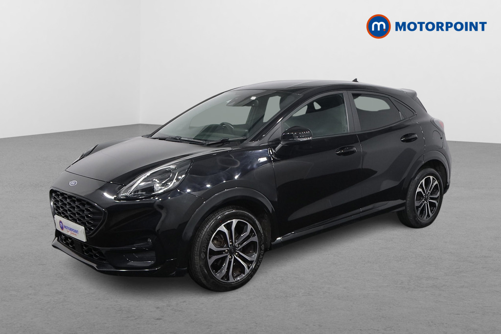 Ford Puma St-Line Design Manual Petrol-Electric Hybrid SUV - Stock Number (1558605) - Passenger side front corner