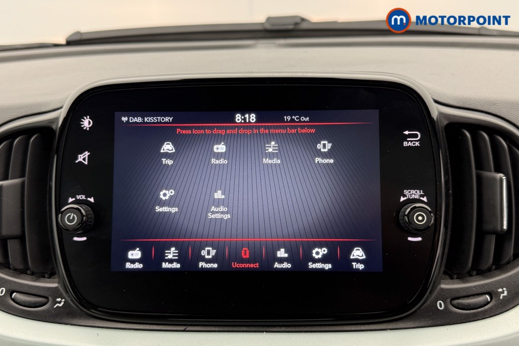 Fiat 500 Dolcevita Manual Petrol-Electric Hybrid Hatchback - Stock Number (1568171) - 8th supplementary image