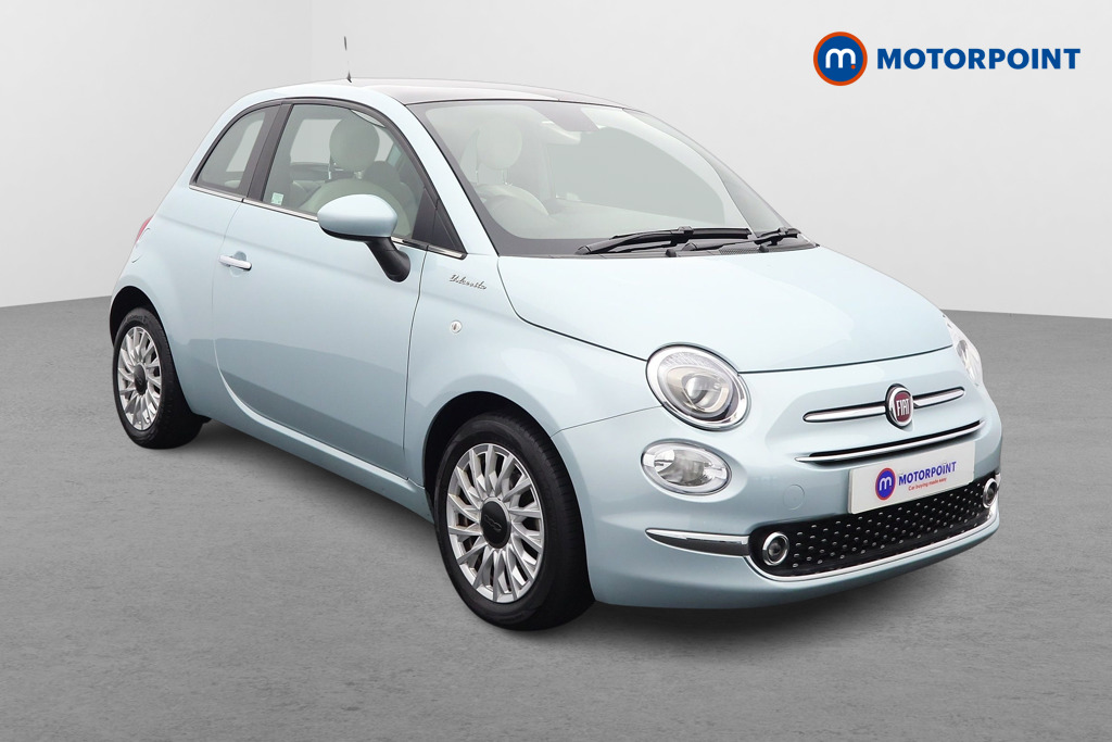 Fiat 500 Dolcevita Manual Petrol-Electric Hybrid Hatchback - Stock Number (1568171) - Drivers side front corner