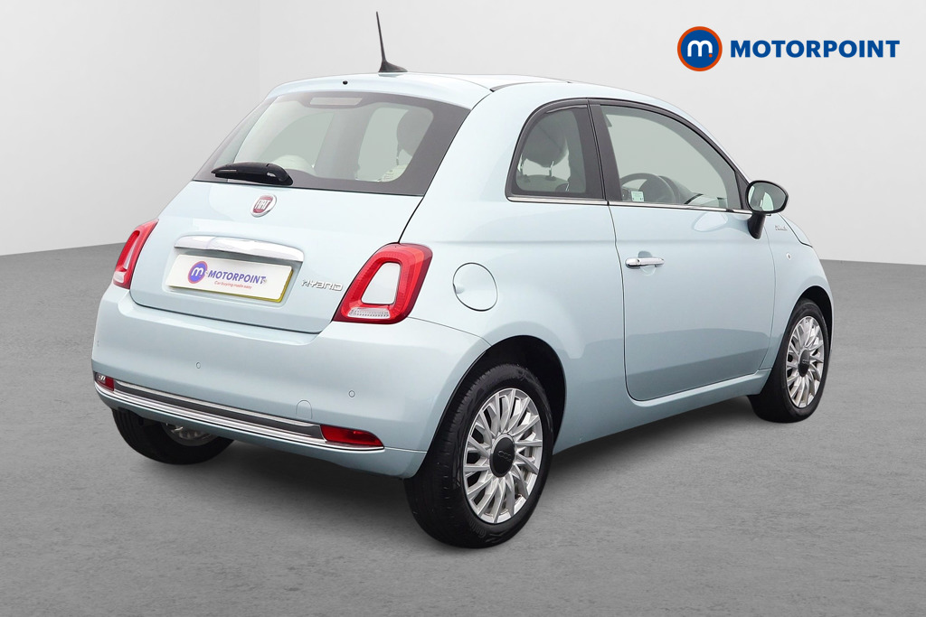 Fiat 500 Dolcevita Manual Petrol-Electric Hybrid Hatchback - Stock Number (1568171) - Drivers side rear corner
