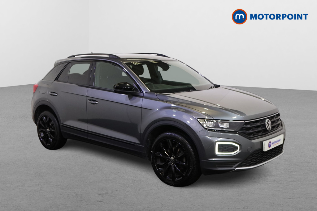 Volkswagen T-Roc Black Edition Automatic Petrol SUV - Stock Number (1568377) - Drivers side front corner
