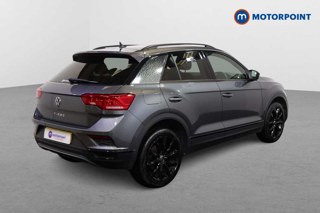 Volkswagen T-Roc Black Edition Automatic Petrol SUV - Stock Number (1568377) - Drivers side rear corner