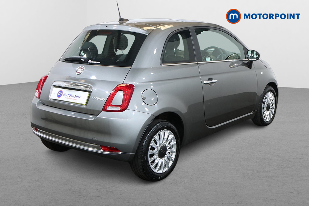 Fiat 500 1.0 Mild Hybrid 3Dr Manual Petrol-Electric Hybrid Hatchback - Stock Number (1570358) - Drivers side rear corner