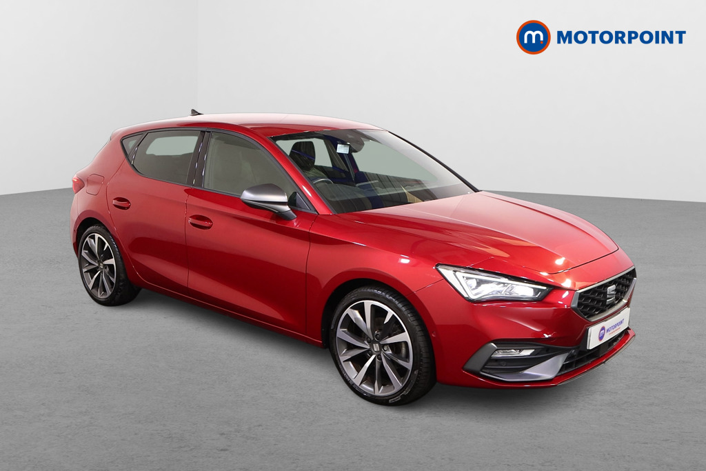 Seat Leon Fr Sport Manual Petrol Hatchback - Stock Number (1571628) - Drivers side front corner