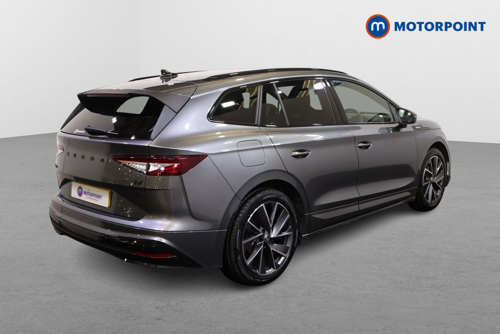 Skoda Enyaq 80X Sportline Plus Automatic Electric SUV - Stock Number (1571644) - Drivers side rear corner