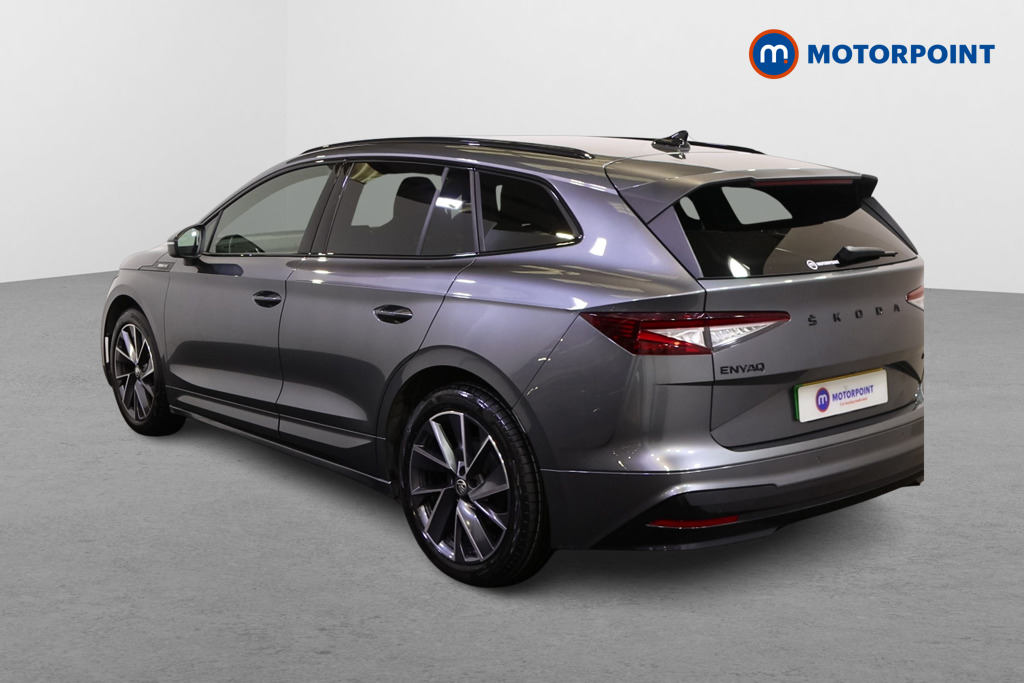 Skoda Enyaq 80X Sportline Plus Automatic Electric SUV - Stock Number (1571644) - Passenger side rear corner