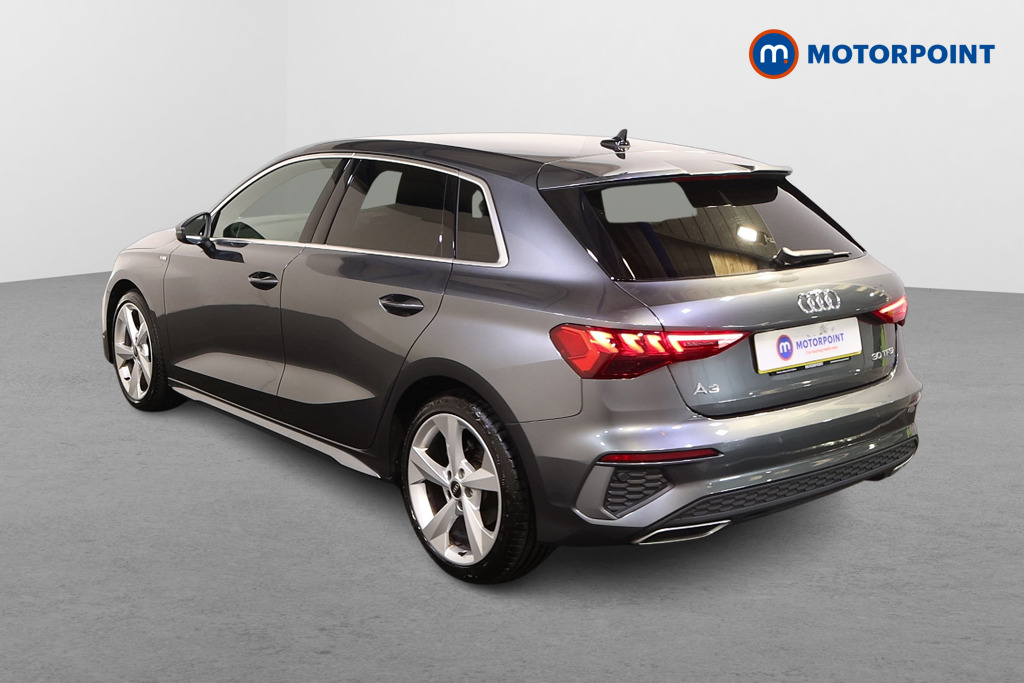 Audi A3 S Line Manual Petrol Hatchback - Stock Number (1571940) - Passenger side rear corner