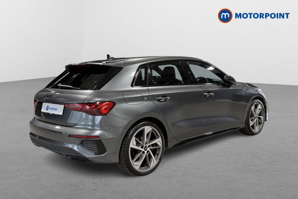 Audi A3 Black Edition Manual Petrol Hatchback - Stock Number (1571985) - Drivers side rear corner