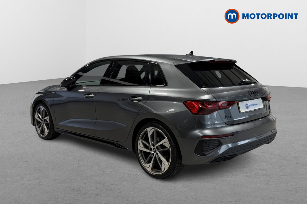 Audi A3 Black Edition Manual Petrol Hatchback - Stock Number (1571985) - Passenger side rear corner