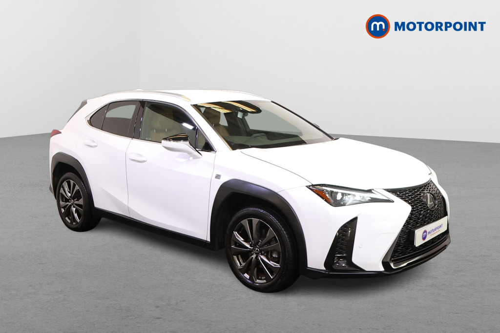 Lexus UX F-Sport Design Automatic Petrol-Electric Hybrid SUV - Stock Number (1573125) - Drivers side front corner