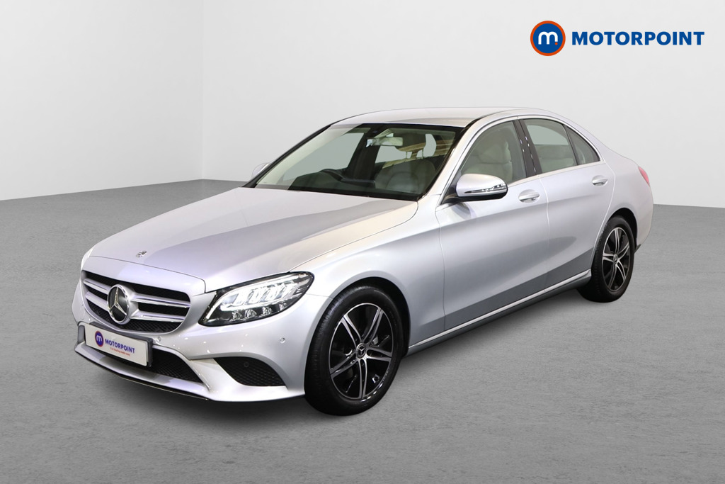 Mercedes-Benz C Class Sport Automatic Petrol Saloon - Stock Number (1573669) - Passenger side front corner