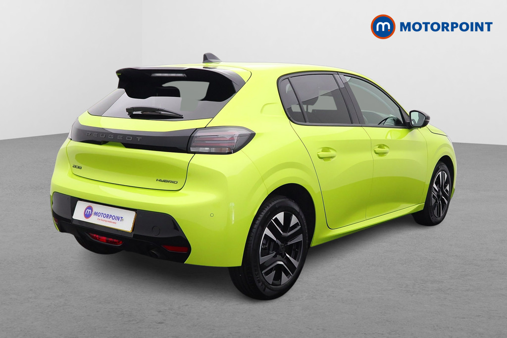 Peugeot 208 Allure Automatic Petrol-Electric Hybrid Hatchback - Stock Number (1559314) - Drivers side rear corner