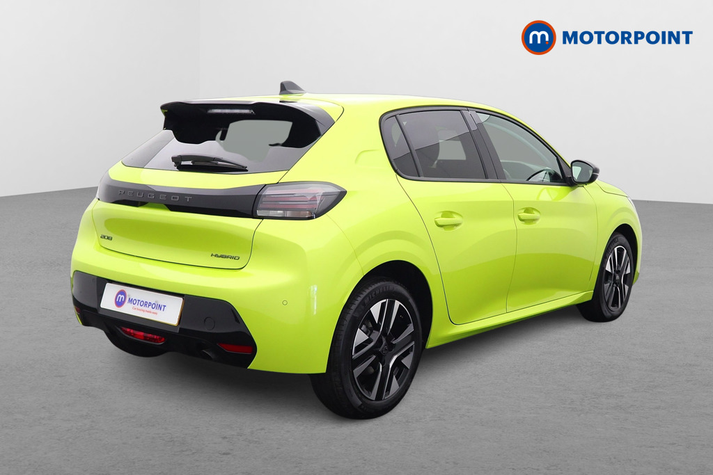 Peugeot 208 Allure Automatic Petrol-Electric Hybrid Hatchback - Stock Number (1559324) - Drivers side rear corner
