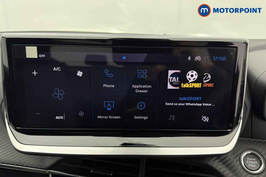 Peugeot 208 Allure Automatic Petrol-Electric Hybrid Hatchback - Stock Number (1559391) - 8th supplementary image