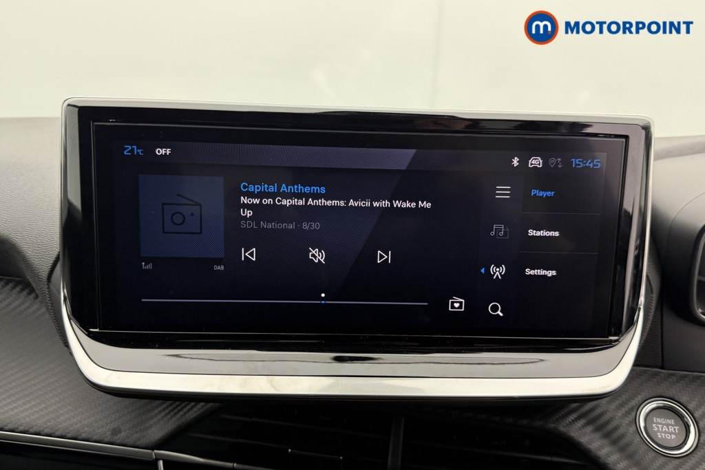 Peugeot 208 Allure Automatic Petrol-Electric Hybrid Hatchback - Stock Number (1559392) - 5th supplementary image