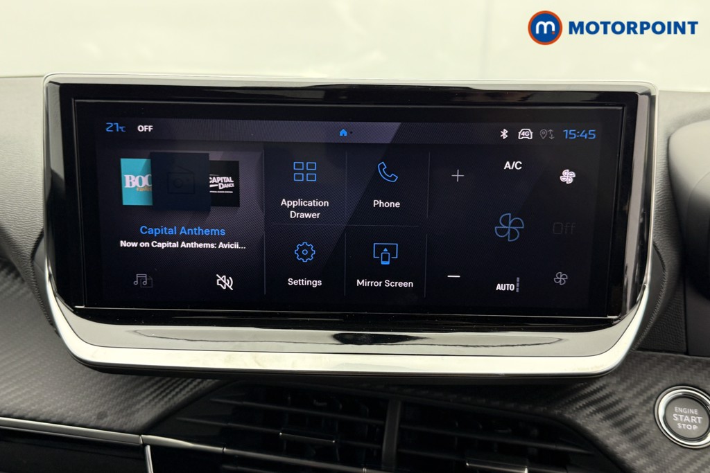 Peugeot 208 Allure Automatic Petrol-Electric Hybrid Hatchback - Stock Number (1559392) - 8th supplementary image