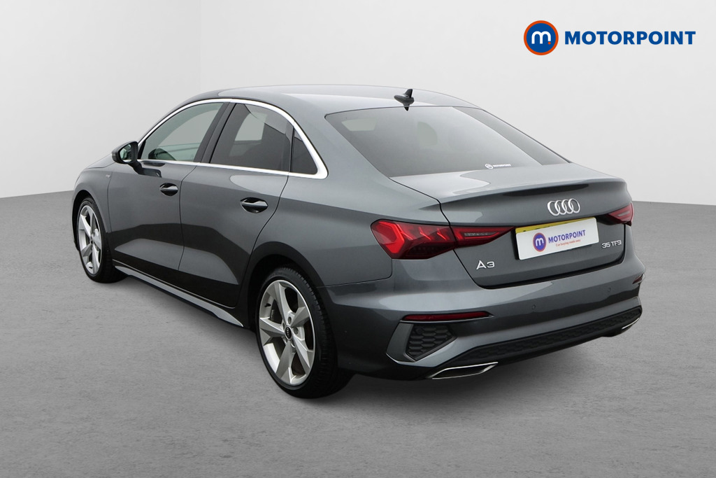 Audi A3 S Line Automatic Petrol Saloon - Stock Number (1563647) - Passenger side rear corner