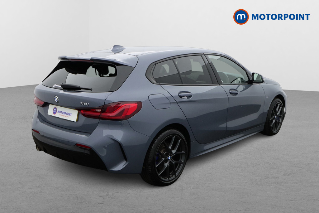 BMW 1 Series M Sport Automatic Petrol Hatchback - Stock Number (1565227) - Drivers side rear corner