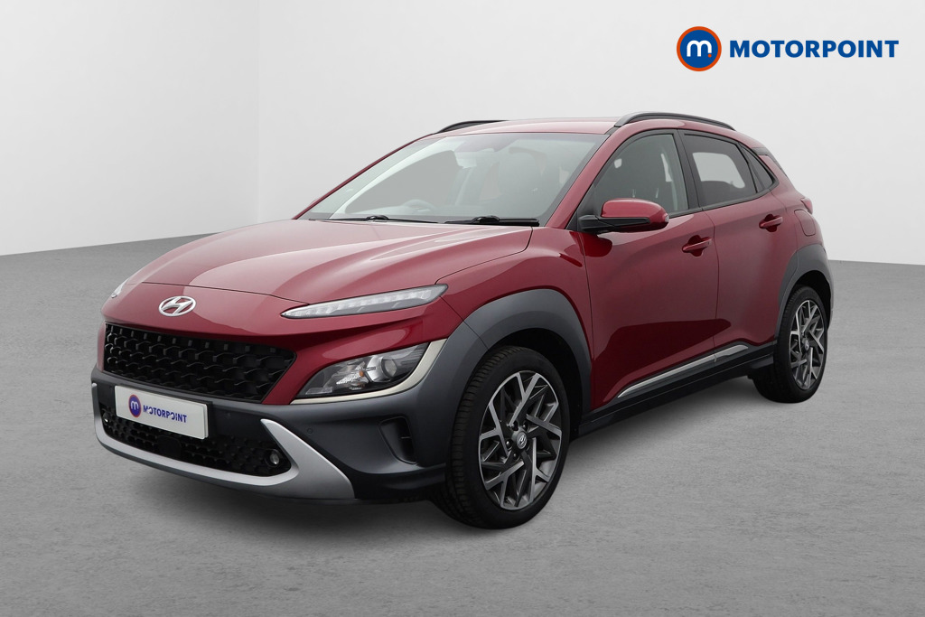 Hyundai Kona Premium Automatic Petrol-Electric Hybrid SUV - Stock Number (1569146) - Passenger side front corner