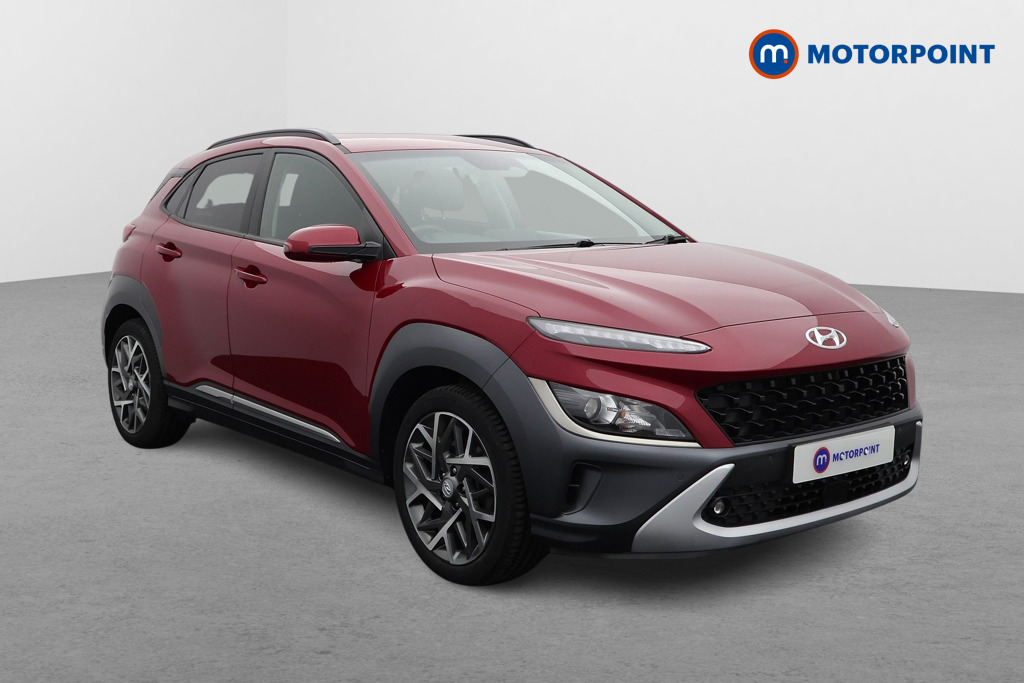Hyundai Kona Premium Automatic Petrol-Electric Hybrid SUV - Stock Number (1569146) - Drivers side front corner