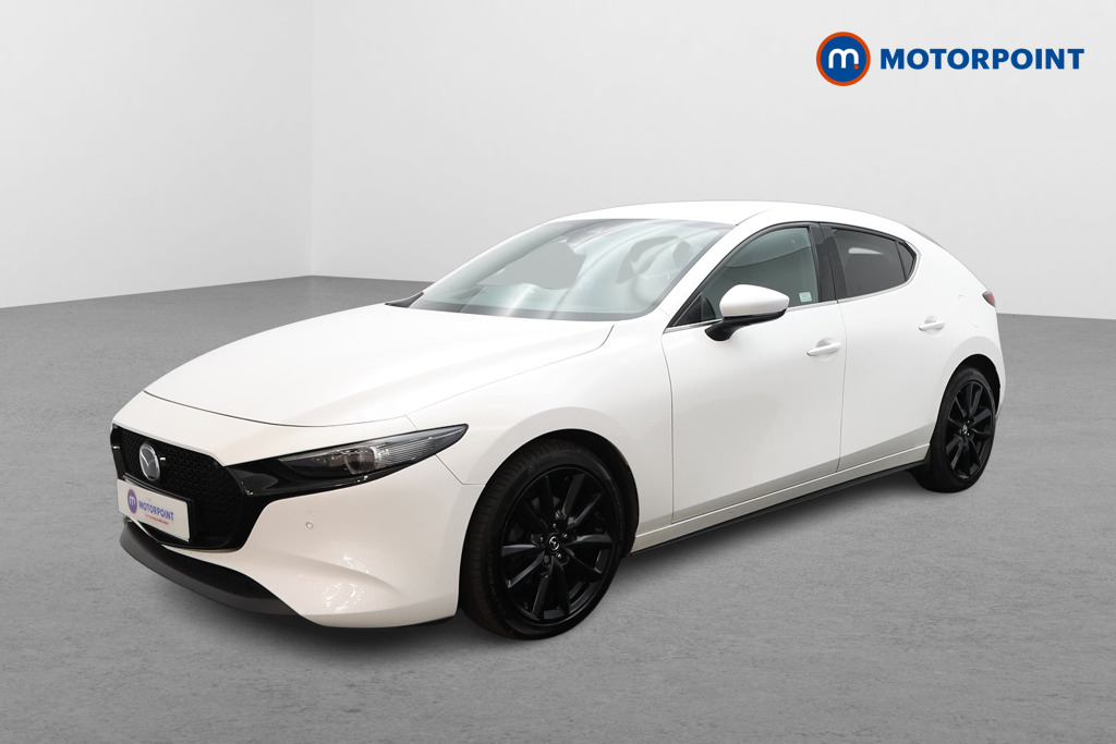 Mazda 3 Gt Sport Manual Petrol-Electric Hybrid Hatchback - Stock Number (1570081) - Passenger side front corner