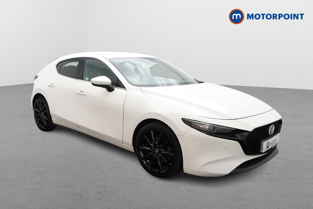 Mazda 3 Gt Sport Manual Petrol-Electric Hybrid Hatchback - Stock Number (1570081) - Drivers side front corner