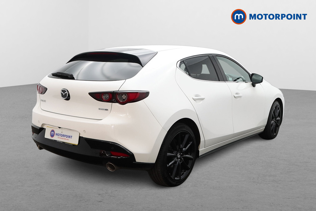 Mazda 3 Gt Sport Manual Petrol-Electric Hybrid Hatchback - Stock Number (1570081) - Drivers side rear corner