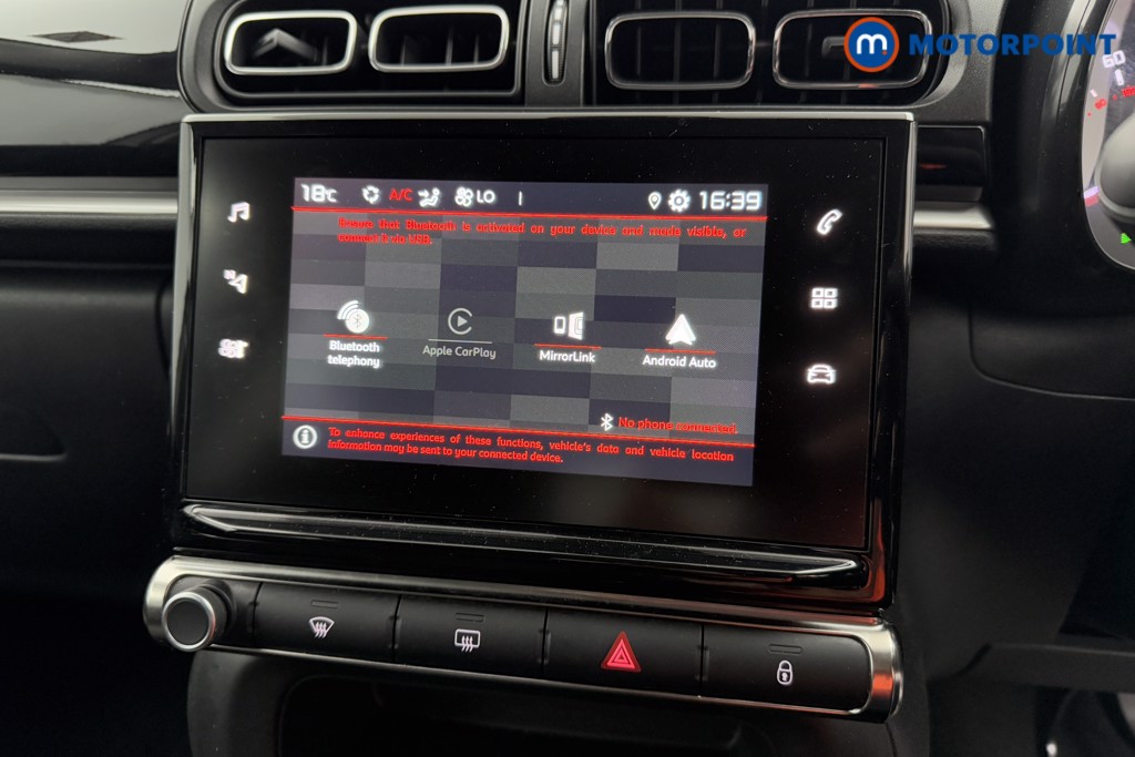 Citroen C3 Plus Automatic Petrol Hatchback - Stock Number (1570734) - 8th supplementary image