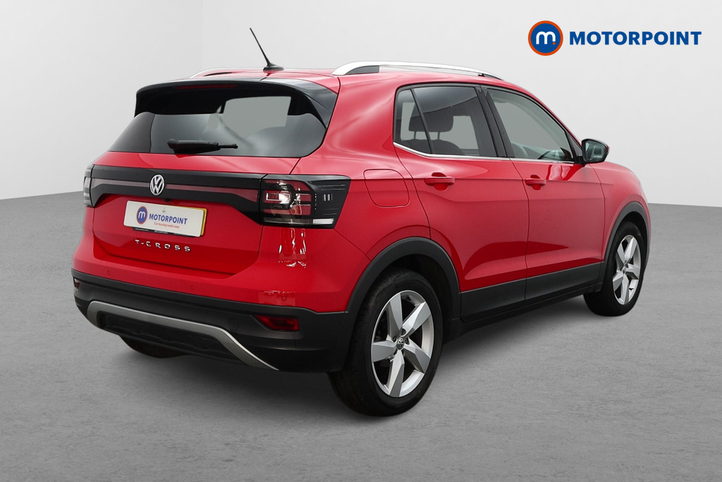 Volkswagen T-Cross SEL Manual Petrol SUV - Stock Number (1571226) - Drivers side rear corner
