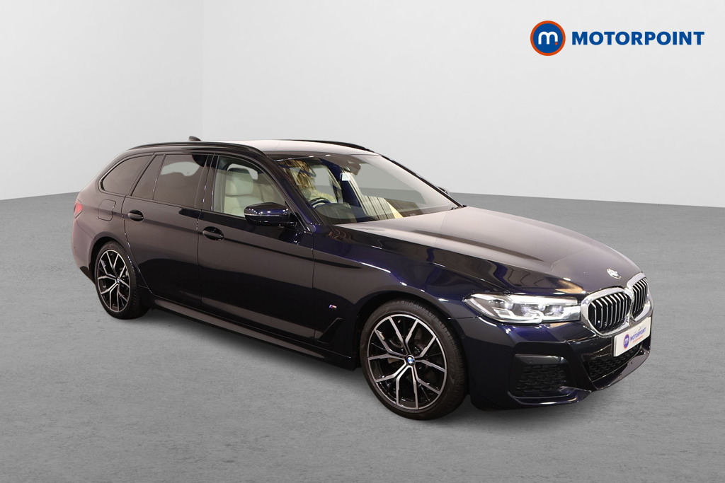 BMW 5 Series M Sport Automatic Diesel Estate - Stock Number (1572045) - Drivers side front corner