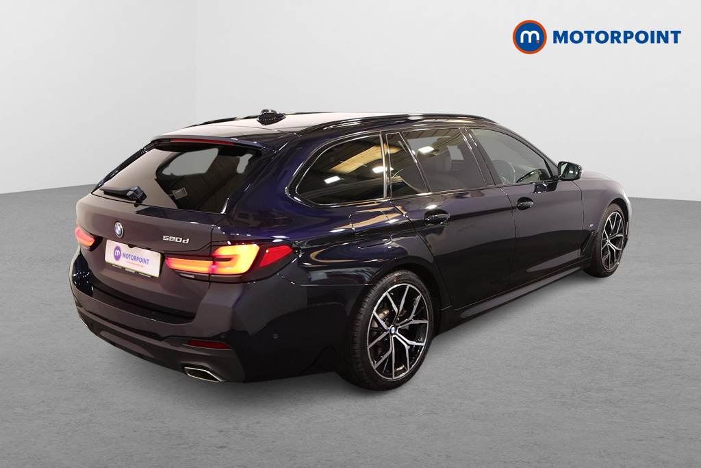 BMW 5 Series M Sport Automatic Diesel Estate - Stock Number (1572045) - Drivers side rear corner