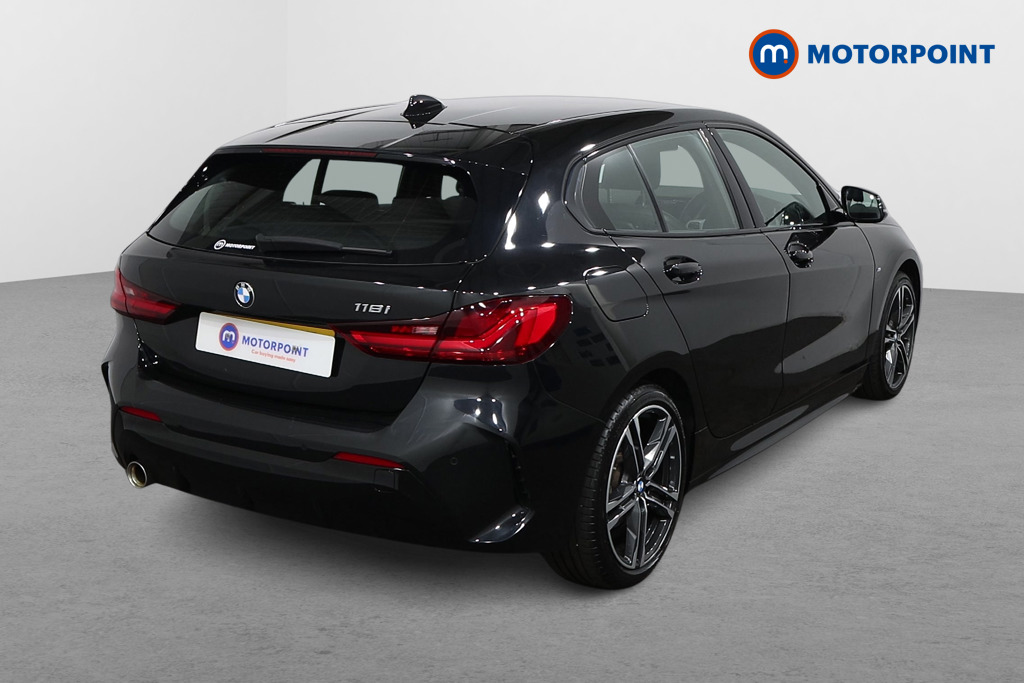 BMW 1 Series M Sport Automatic Petrol Hatchback - Stock Number (1572411) - Drivers side rear corner