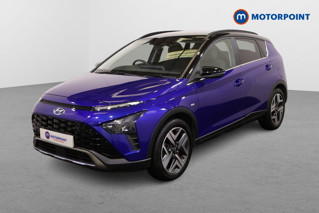 Hyundai Bayon Ultimate Manual Petrol-Electric Hybrid SUV - Stock Number (1573315) - Passenger side front corner