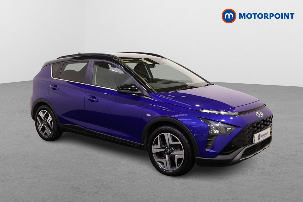 Hyundai Bayon Ultimate Manual Petrol-Electric Hybrid SUV - Stock Number (1573315) - Drivers side front corner