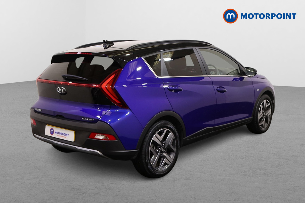 Hyundai Bayon Ultimate Manual Petrol-Electric Hybrid SUV - Stock Number (1573315) - Drivers side rear corner