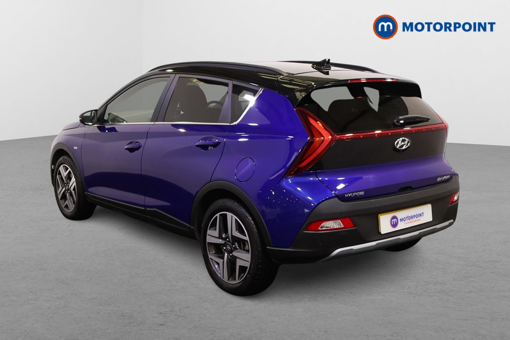 Hyundai Bayon Ultimate Manual Petrol-Electric Hybrid SUV - Stock Number (1573315) - Passenger side rear corner
